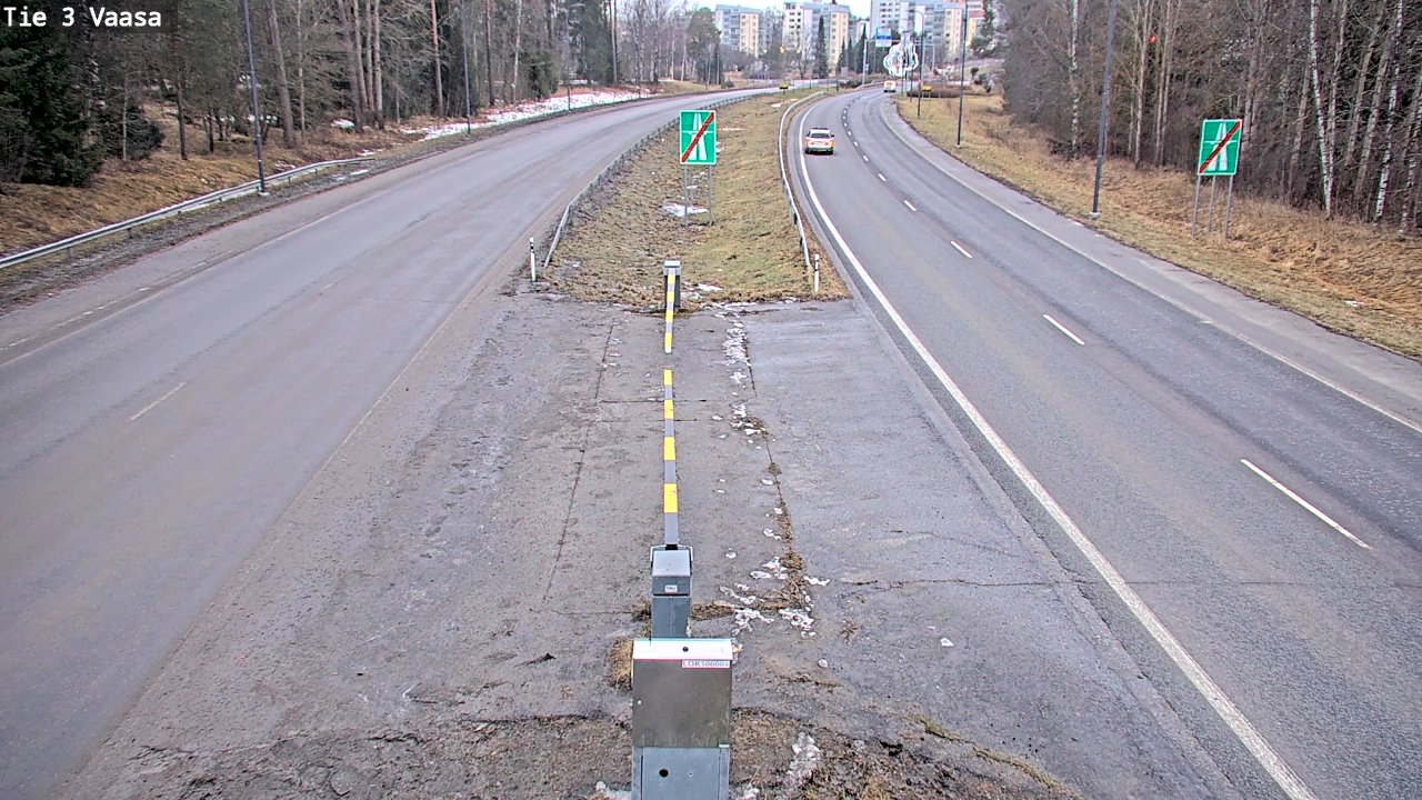 Kelikamerat Kuva Tie 3 Vaasa (puomi), Vaasa, Pohjanmaa