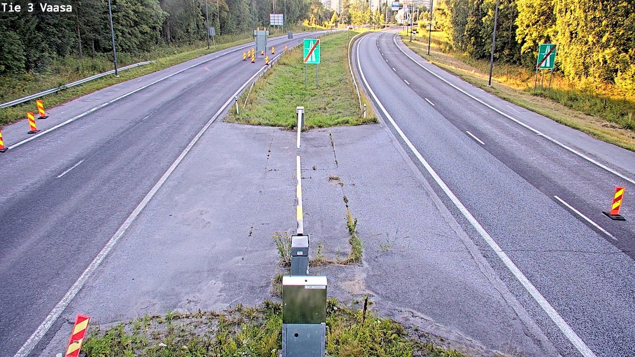 Kelikamerat Kuva Tie 3 Vaasa (puomi), Vaasa, Pohjanmaa