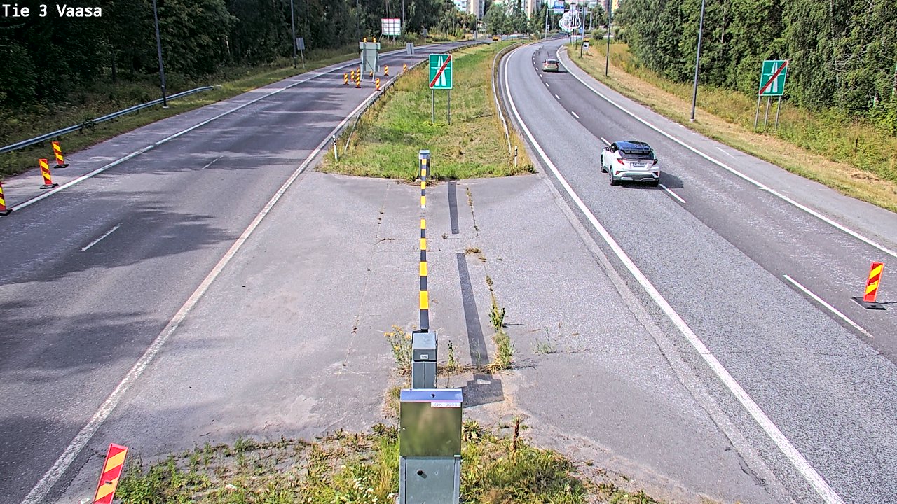 Kelikamerat Kuva Tie 3 Vaasa (puomi), Vaasa, Pohjanmaa