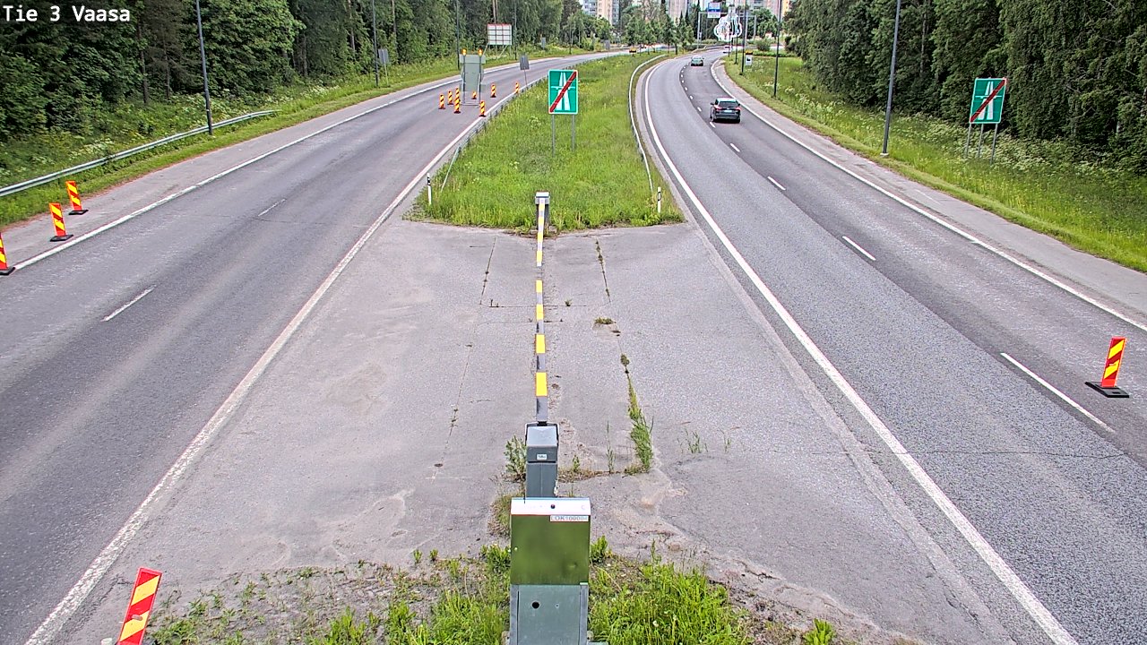 Kelikamerat Kuva Tie 3 Vaasa (puomi), Vaasa, Pohjanmaa