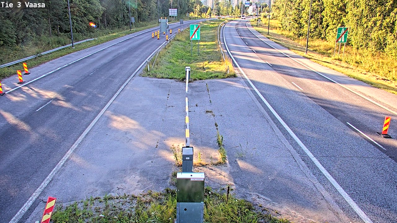 Kelikamerat Kuva Tie 3 Vaasa (puomi), Vaasa, Pohjanmaa