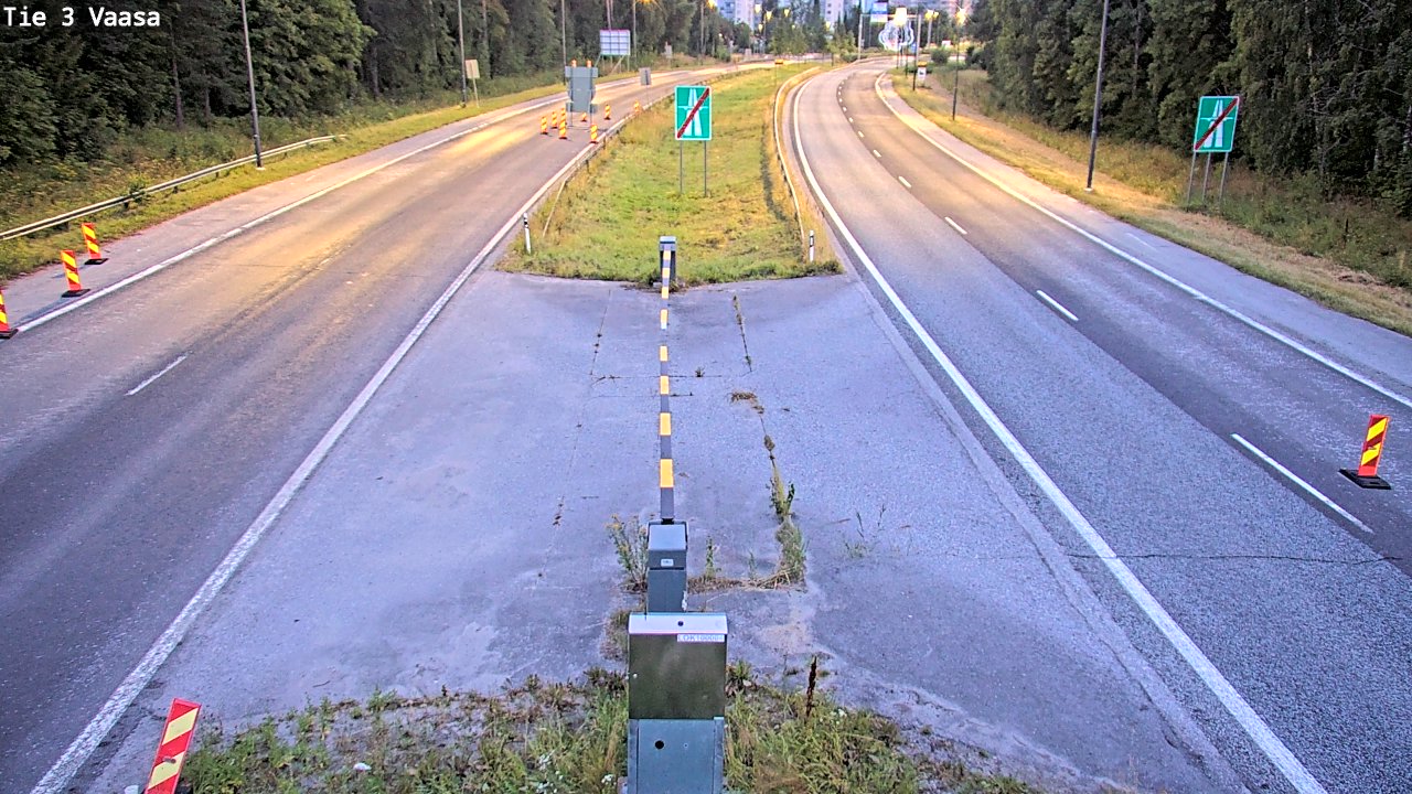 Weather Camera Image Tie 3 Vaasa (puomi), Vaasa, Pohjanmaa