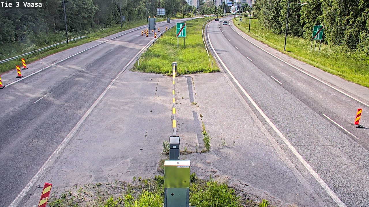 Kelikamerat Kuva Tie 3 Vaasa (puomi), Vaasa, Pohjanmaa