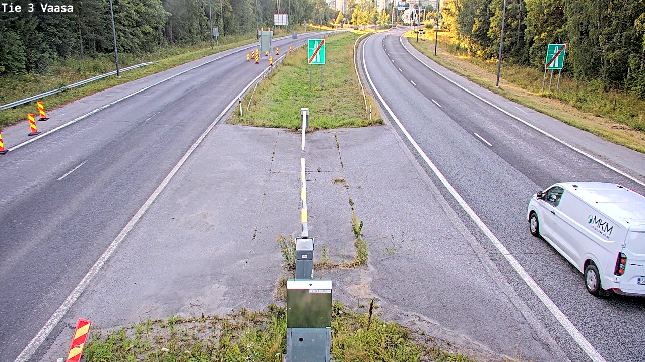 Kelikamerat Kuva Tie 3 Vaasa (puomi), Vaasa, Pohjanmaa