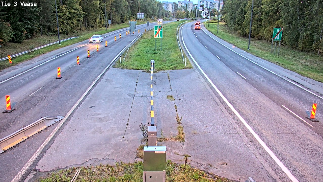 Kelikamerat Kuva Tie 3 Vaasa (puomi), Vaasa, Pohjanmaa