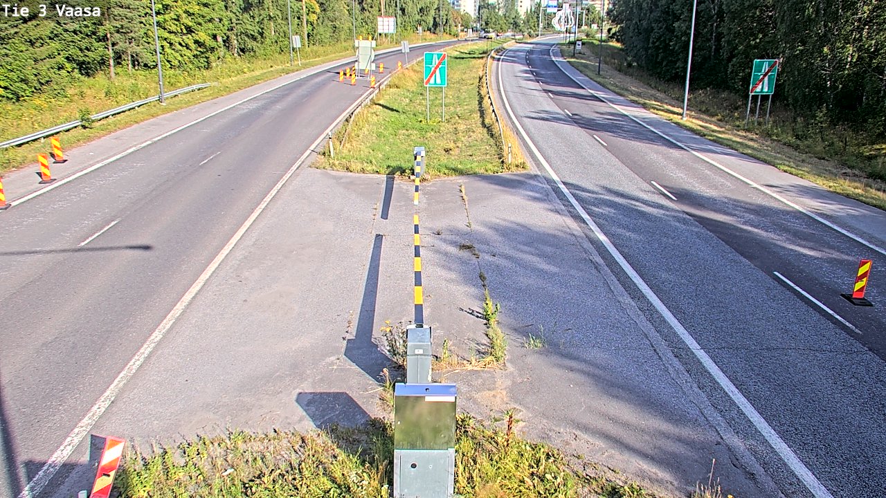 Kelikamerat Kuva Tie 3 Vaasa (puomi), Vaasa, Pohjanmaa