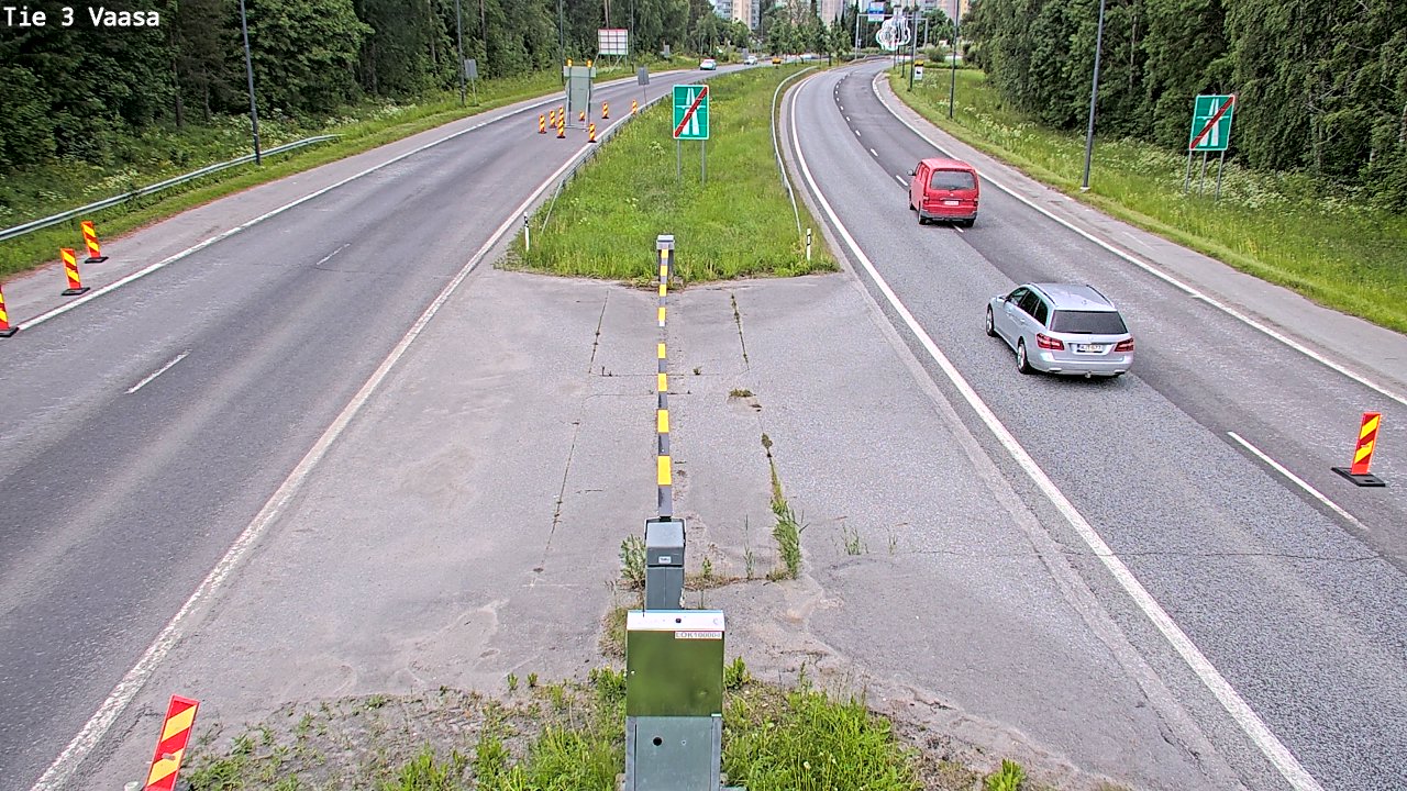 Kelikamerat Kuva Tie 3 Vaasa (puomi), Vaasa, Pohjanmaa