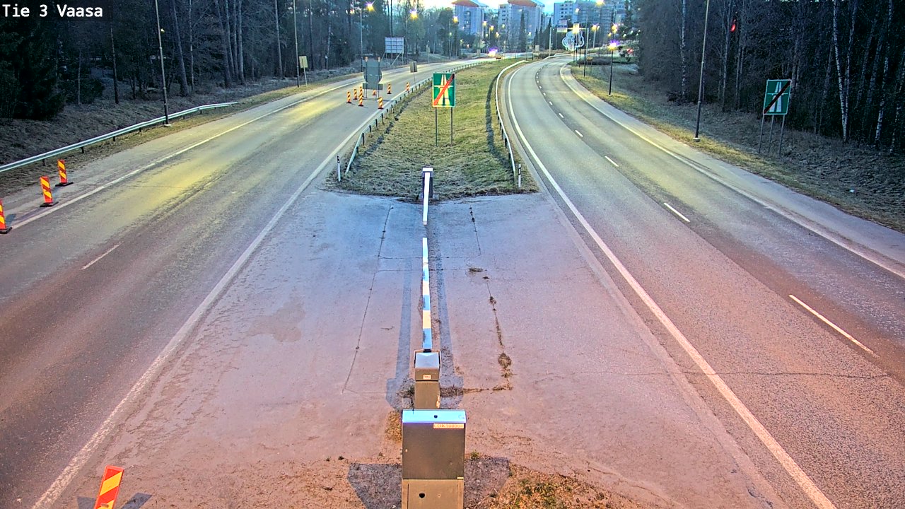 Weather Camera Image Tie 3 Vaasa (puomi), Vaasa, Pohjanmaa