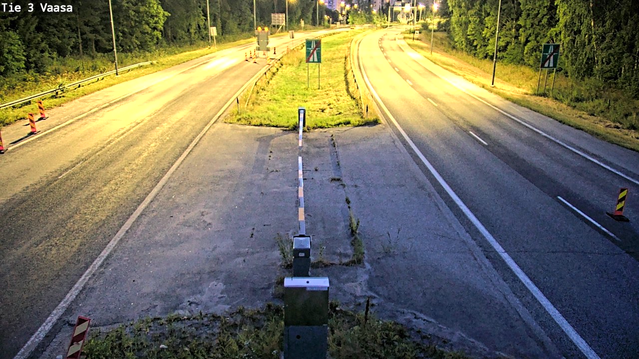 Kelikamerat Kuva Tie 3 Vaasa (puomi), Vaasa, Pohjanmaa