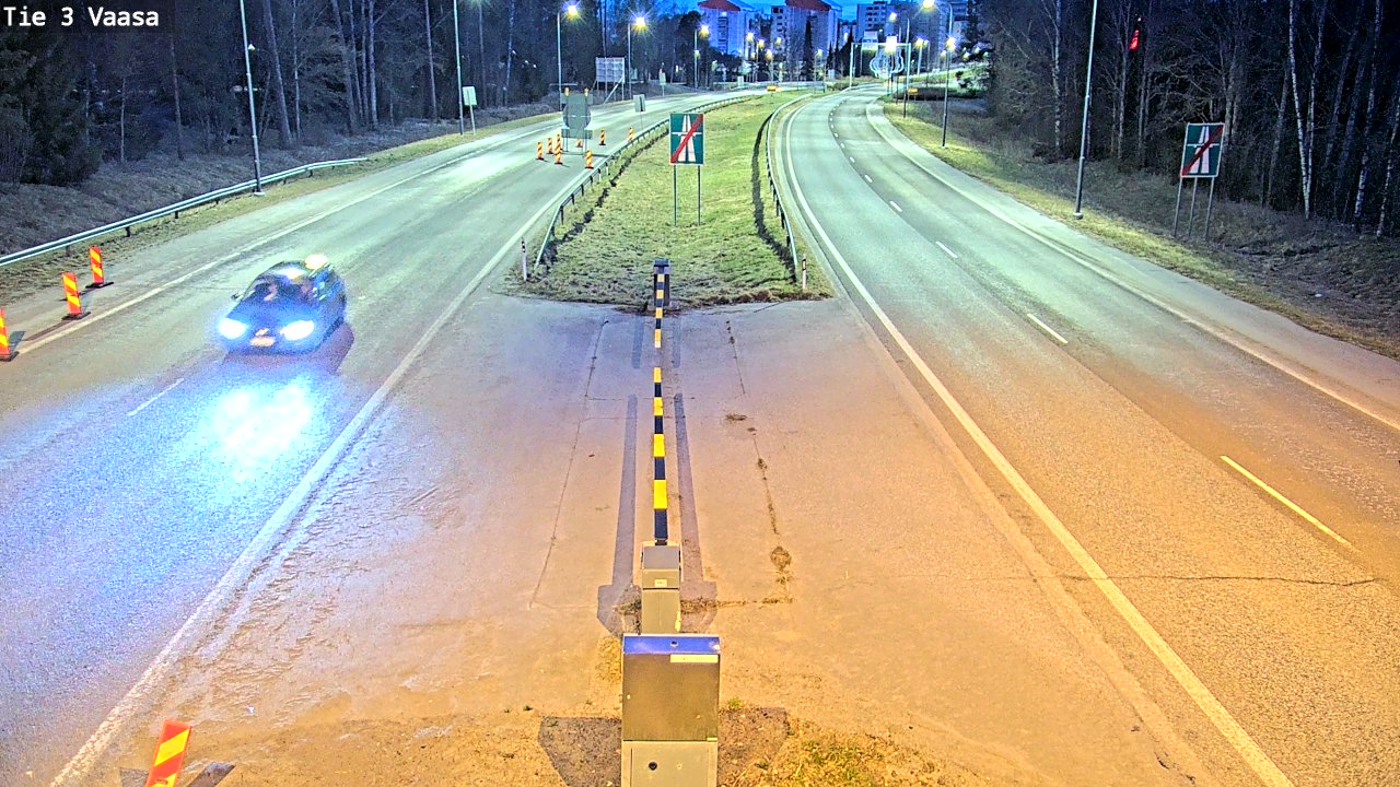Weather Camera Image Tie 3 Vaasa (puomi), Vaasa, Pohjanmaa
