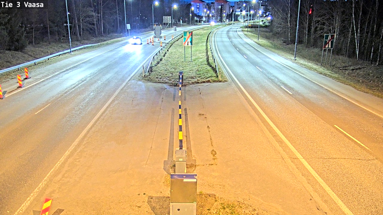 Kelikamerat Kuva Tie 3 Vaasa (puomi), Vaasa, Pohjanmaa