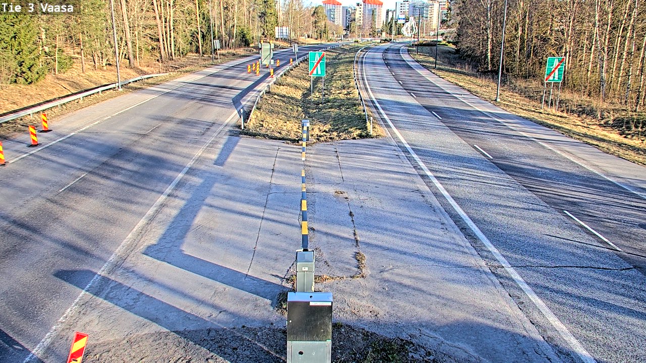 Weather Camera Image Tie 3 Vaasa (puomi), Vaasa, Pohjanmaa