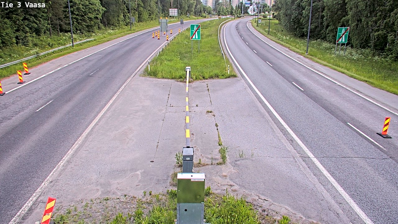 Kelikamerat Kuva Tie 3 Vaasa (puomi), Vaasa, Pohjanmaa