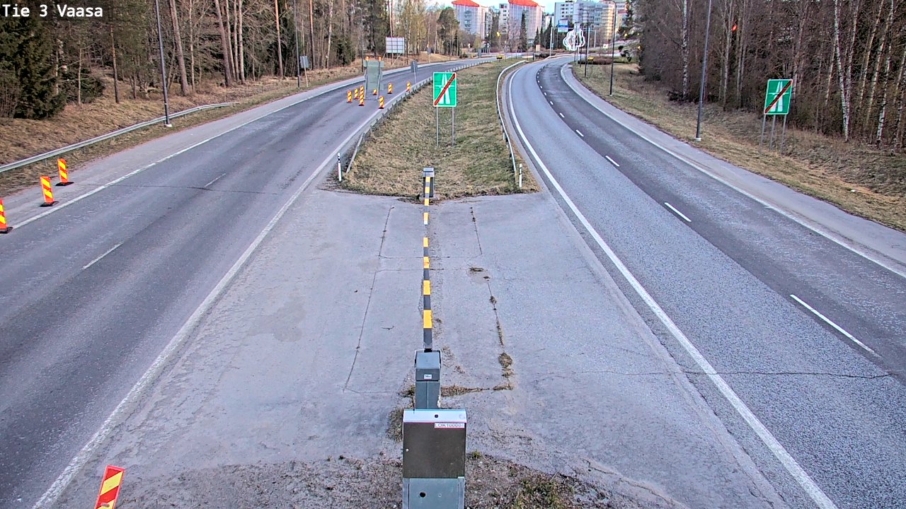 Weather Camera Image Tie 3 Vaasa (puomi), Vaasa, Pohjanmaa