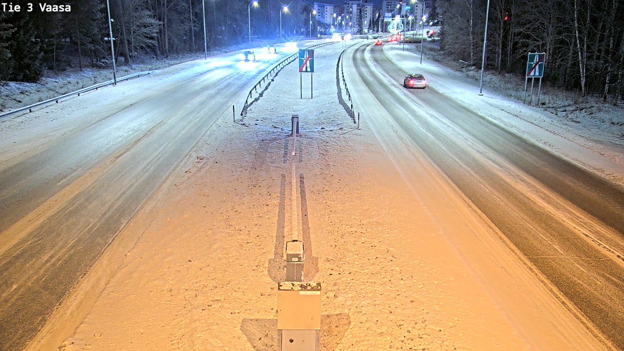 Kelikamerat Kuva Tie 3 Vaasa (puomi), Vaasa, Pohjanmaa