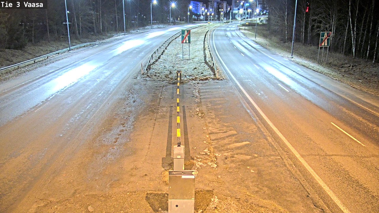 Kelikamerat Kuva Tie 3 Vaasa (puomi), Vaasa, Pohjanmaa