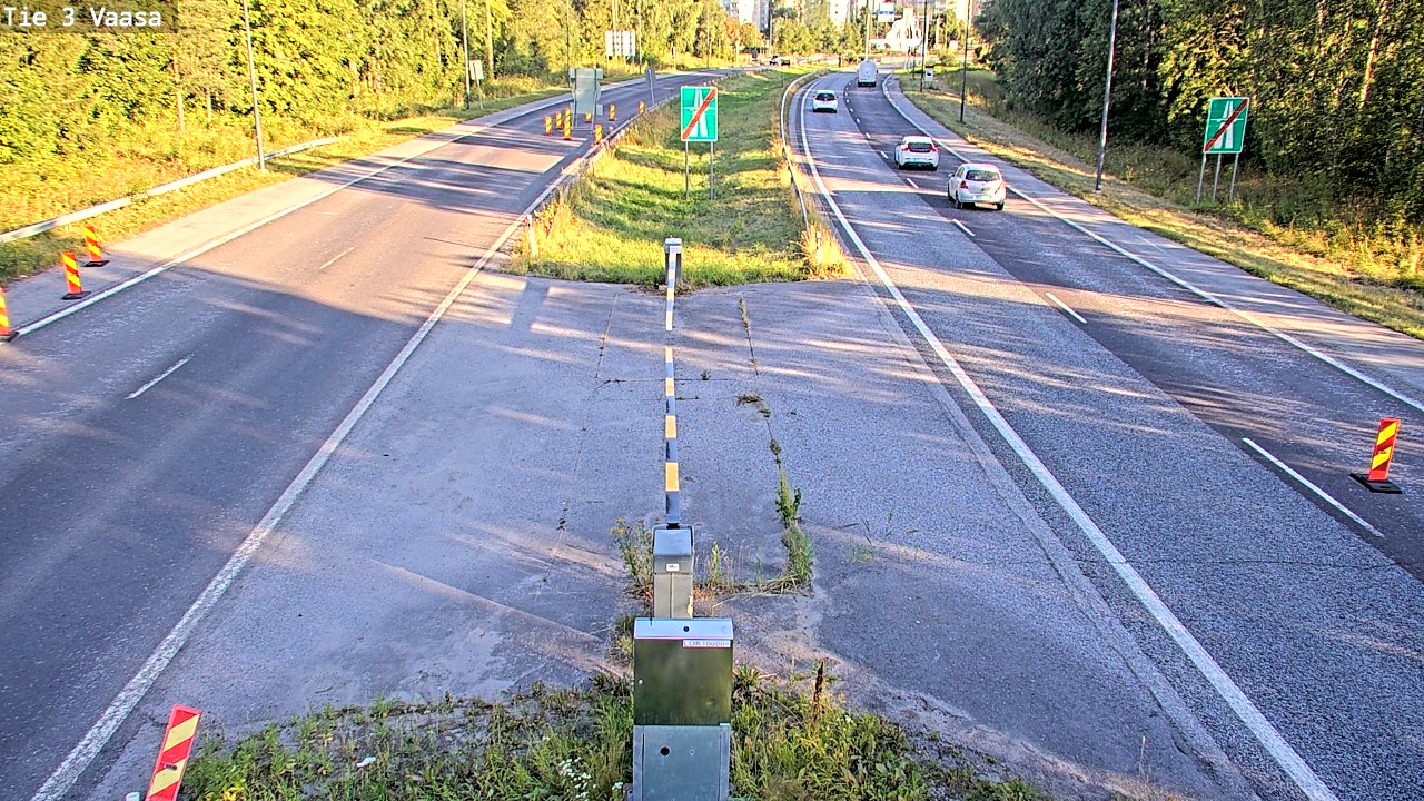 Kelikamerat Kuva Tie 3 Vaasa (puomi), Vaasa, Pohjanmaa