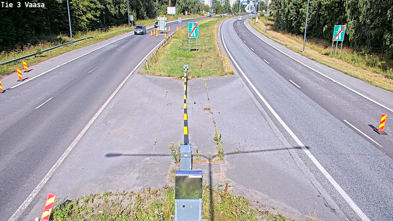 Kelikamerat Kuva Tie 3 Vaasa (puomi), Vaasa, Pohjanmaa