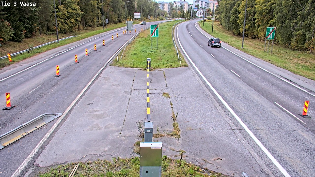 Kelikamerat Kuva Tie 3 Vaasa (puomi), Vaasa, Pohjanmaa