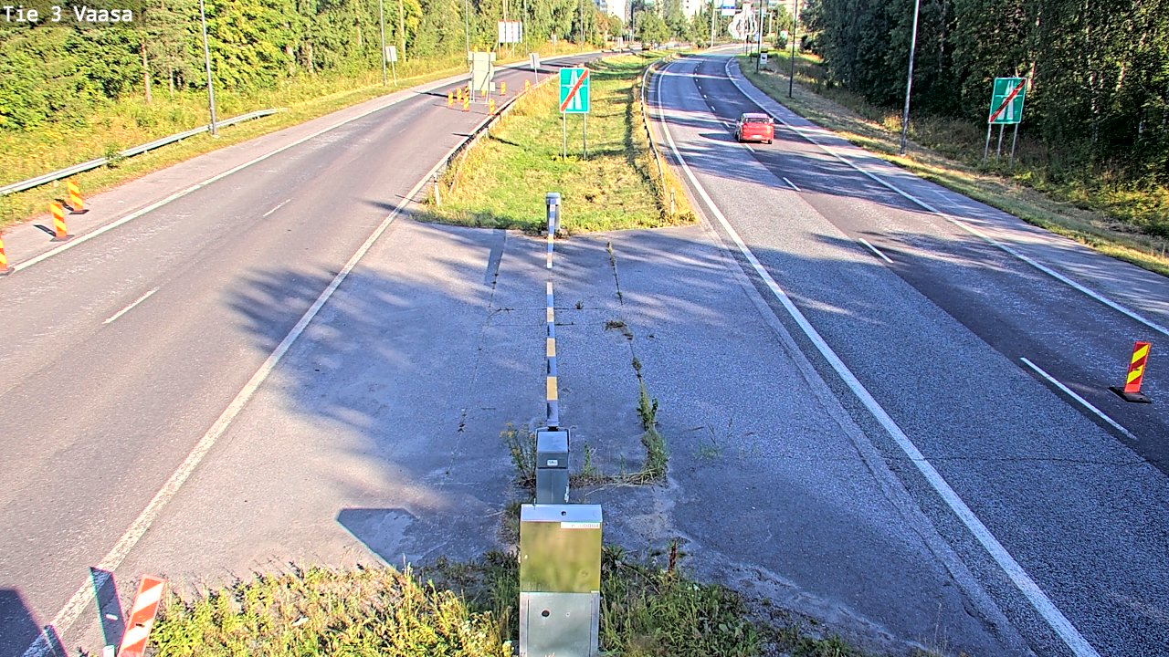 Kelikamerat Kuva Tie 3 Vaasa (puomi), Vaasa, Pohjanmaa