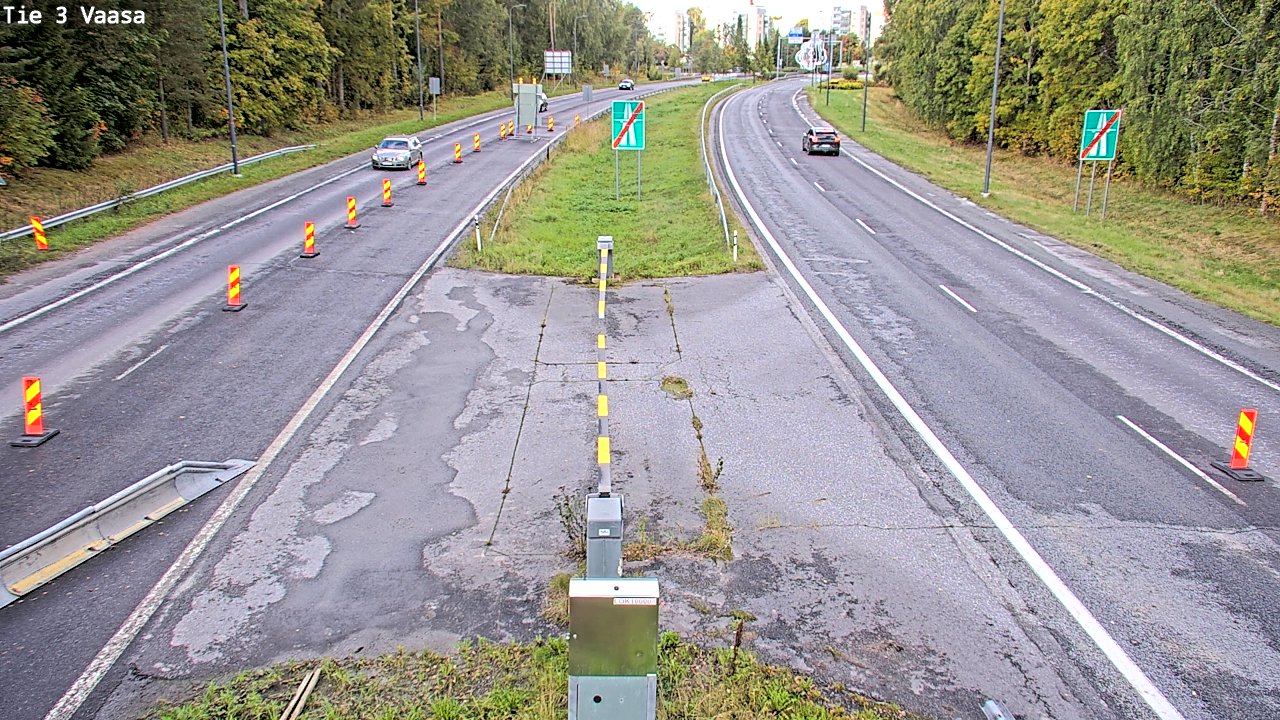 Kelikamerat Kuva Tie 3 Vaasa (puomi), Vaasa, Pohjanmaa