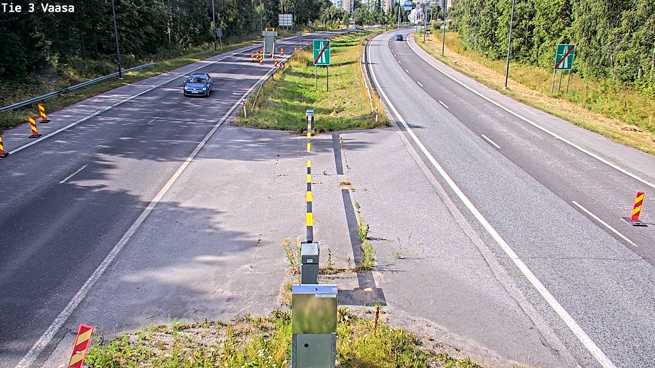 Kelikamerat Kuva Tie 3 Vaasa (puomi), Vaasa, Pohjanmaa