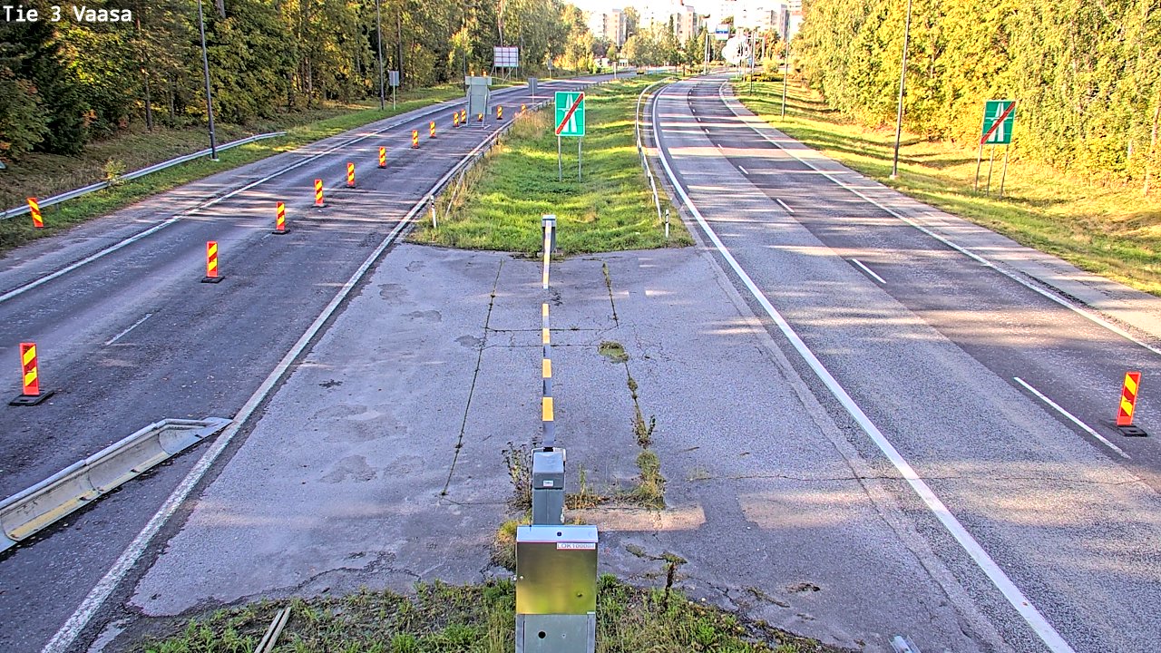 Kelikamerat Kuva Tie 3 Vaasa (puomi), Vaasa, Pohjanmaa