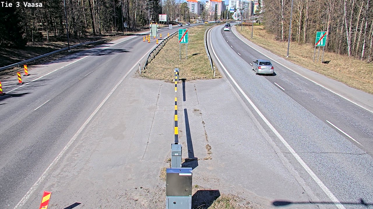 Weather Camera Image Tie 3 Vaasa (puomi), Vaasa, Pohjanmaa