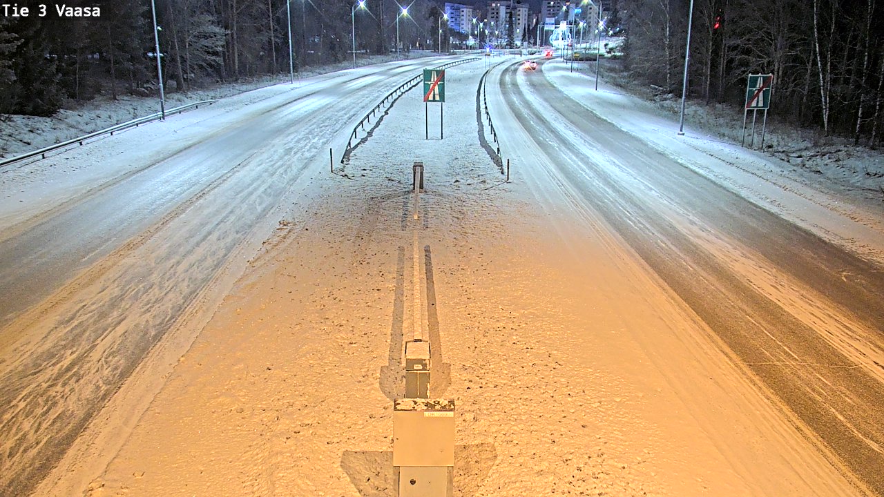 Kelikamerat Kuva Tie 3 Vaasa (puomi), Vaasa, Pohjanmaa