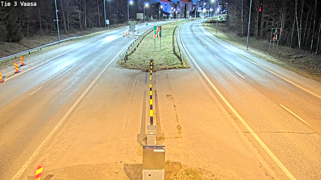 Weather Camera Image Tie 3 Vaasa (puomi), Vaasa, Pohjanmaa