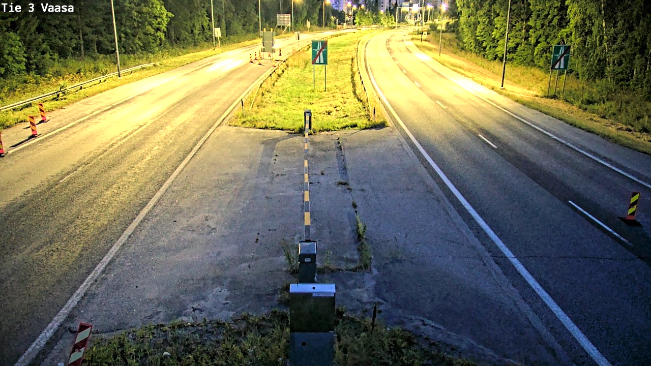 Kelikamerat Kuva Tie 3 Vaasa (puomi), Vaasa, Pohjanmaa