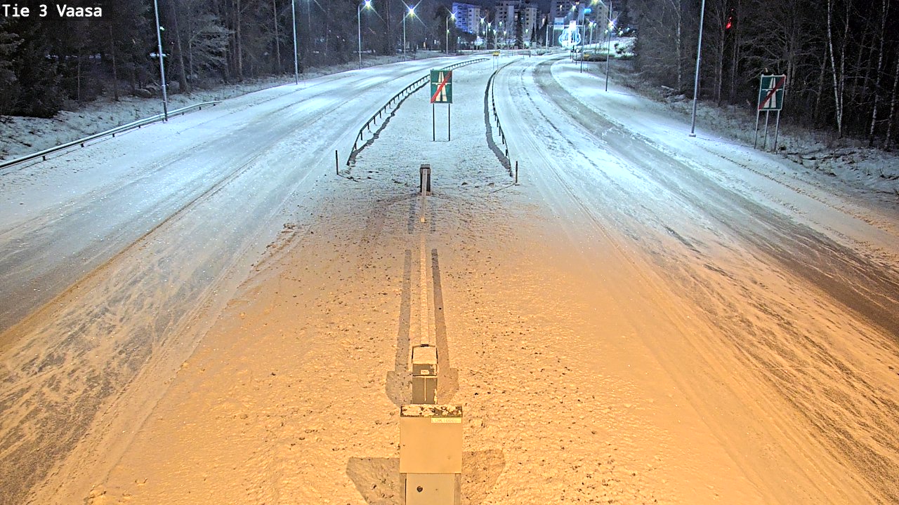 Kelikamerat Kuva Tie 3 Vaasa (puomi), Vaasa, Pohjanmaa