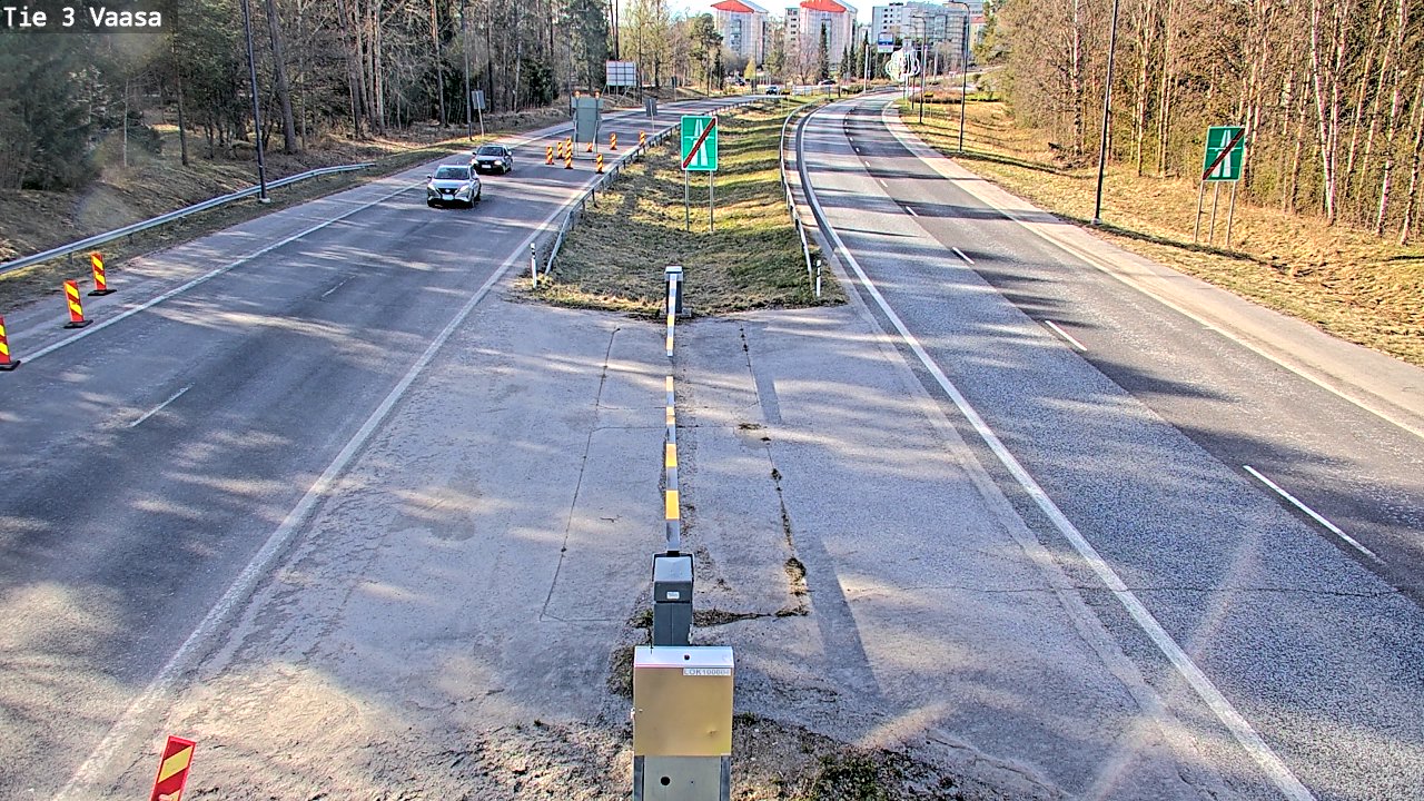 Weather Camera Image Tie 3 Vaasa (puomi), Vaasa, Pohjanmaa