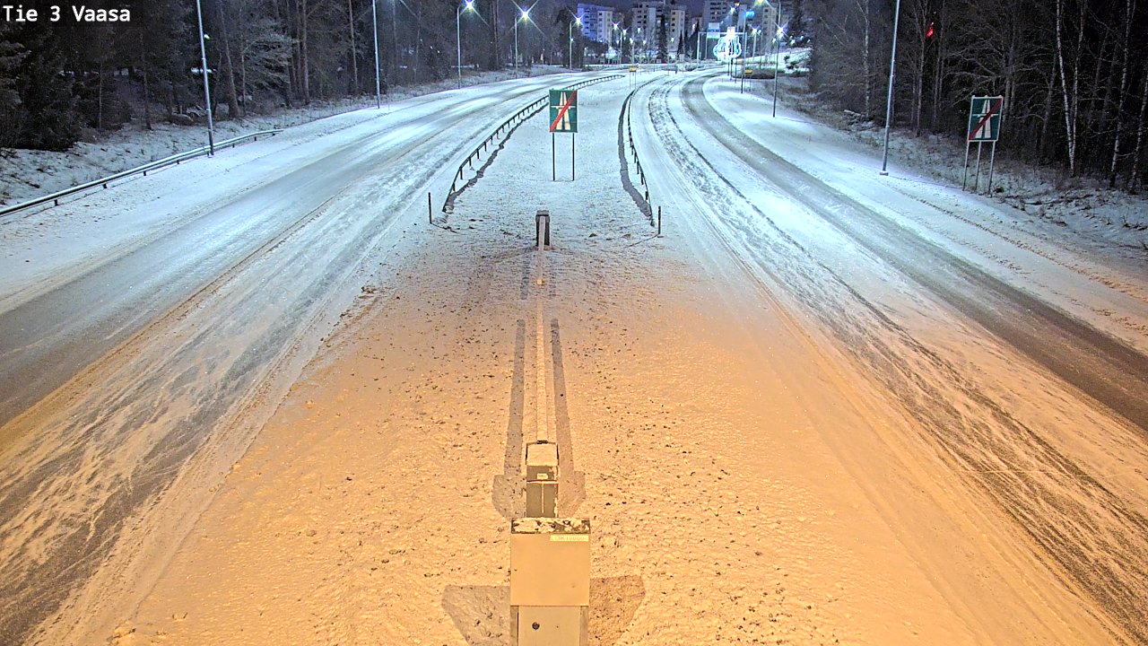 Kelikamerat Kuva Tie 3 Vaasa (puomi), Vaasa, Pohjanmaa