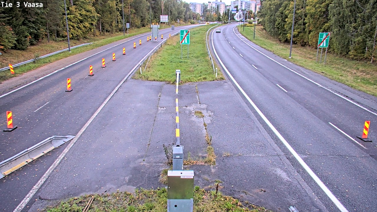 Kelikamerat Kuva Tie 3 Vaasa (puomi), Vaasa, Pohjanmaa