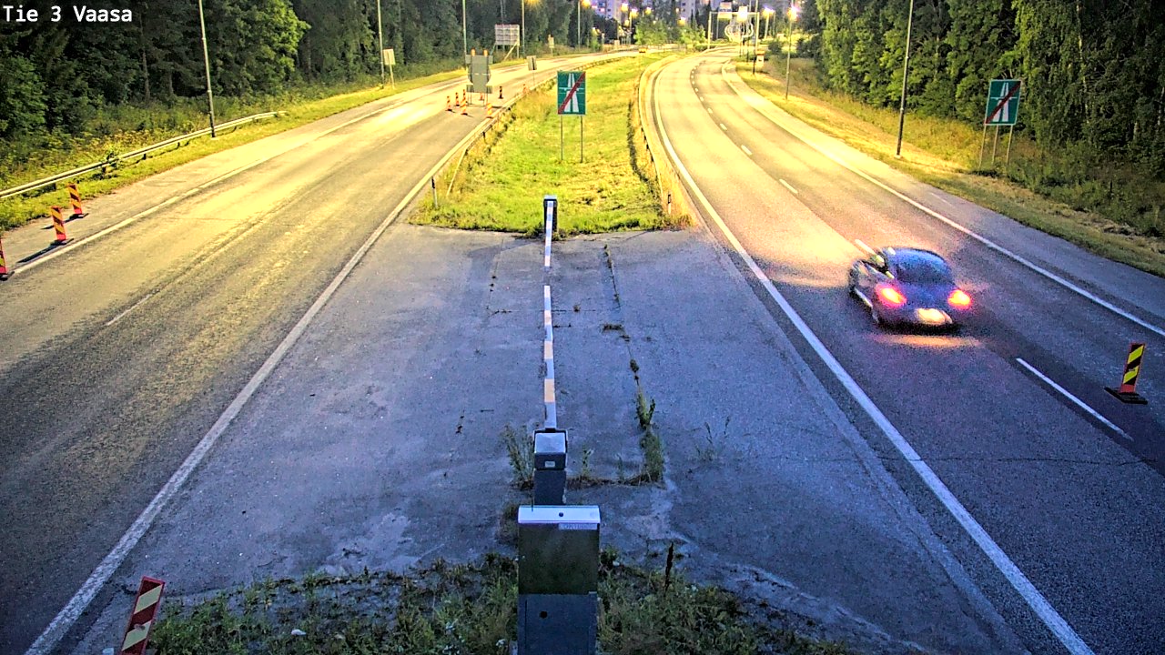 Kelikamerat Kuva Tie 3 Vaasa (puomi), Vaasa, Pohjanmaa