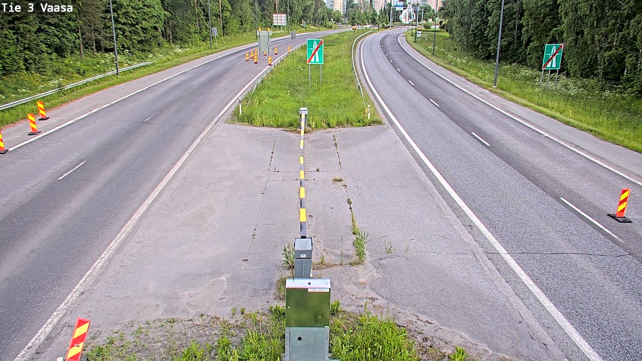 Kelikamerat Kuva Tie 3 Vaasa (puomi), Vaasa, Pohjanmaa