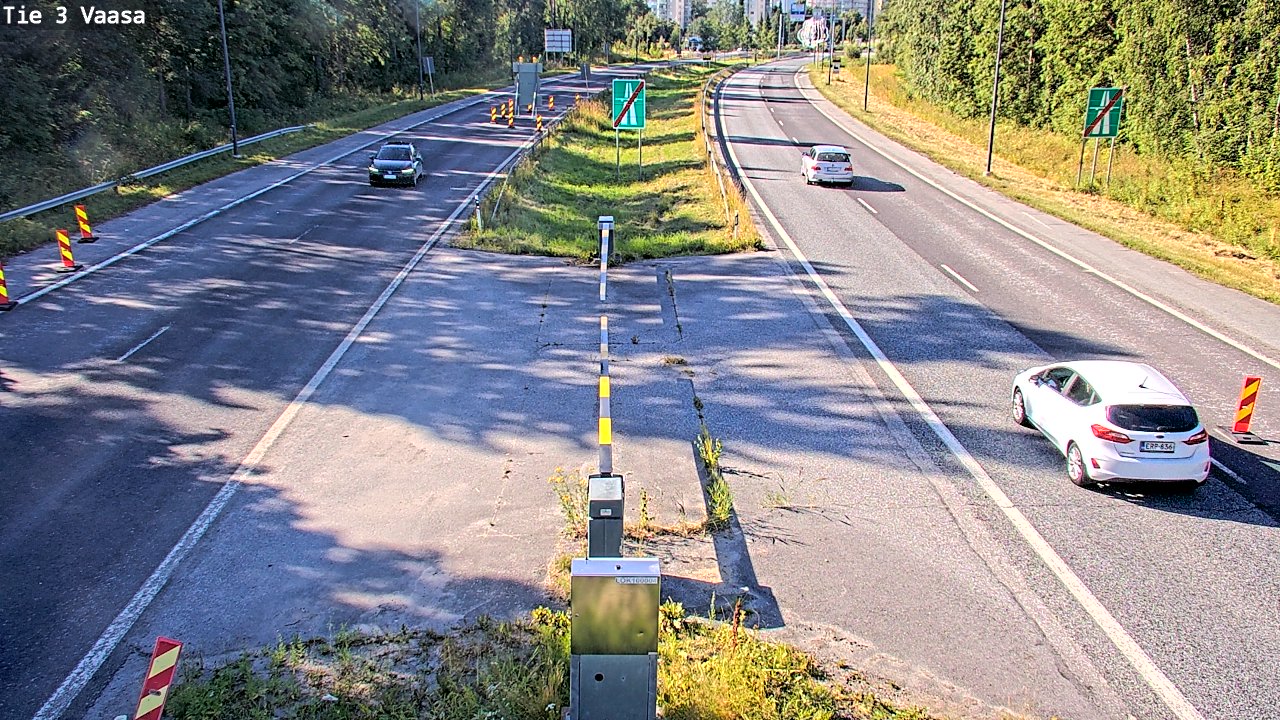 Kelikamerat Kuva Tie 3 Vaasa (puomi), Vaasa, Pohjanmaa