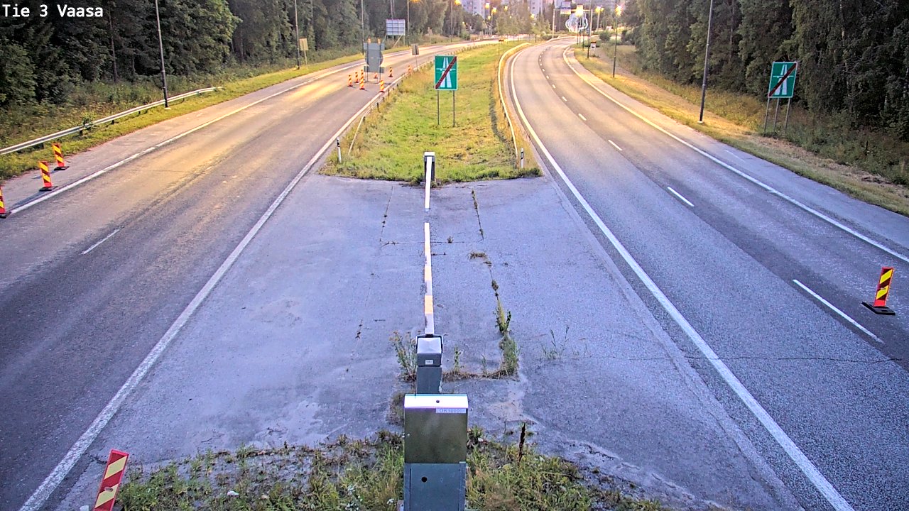 Kelikamerat Kuva Tie 3 Vaasa (puomi), Vaasa, Pohjanmaa