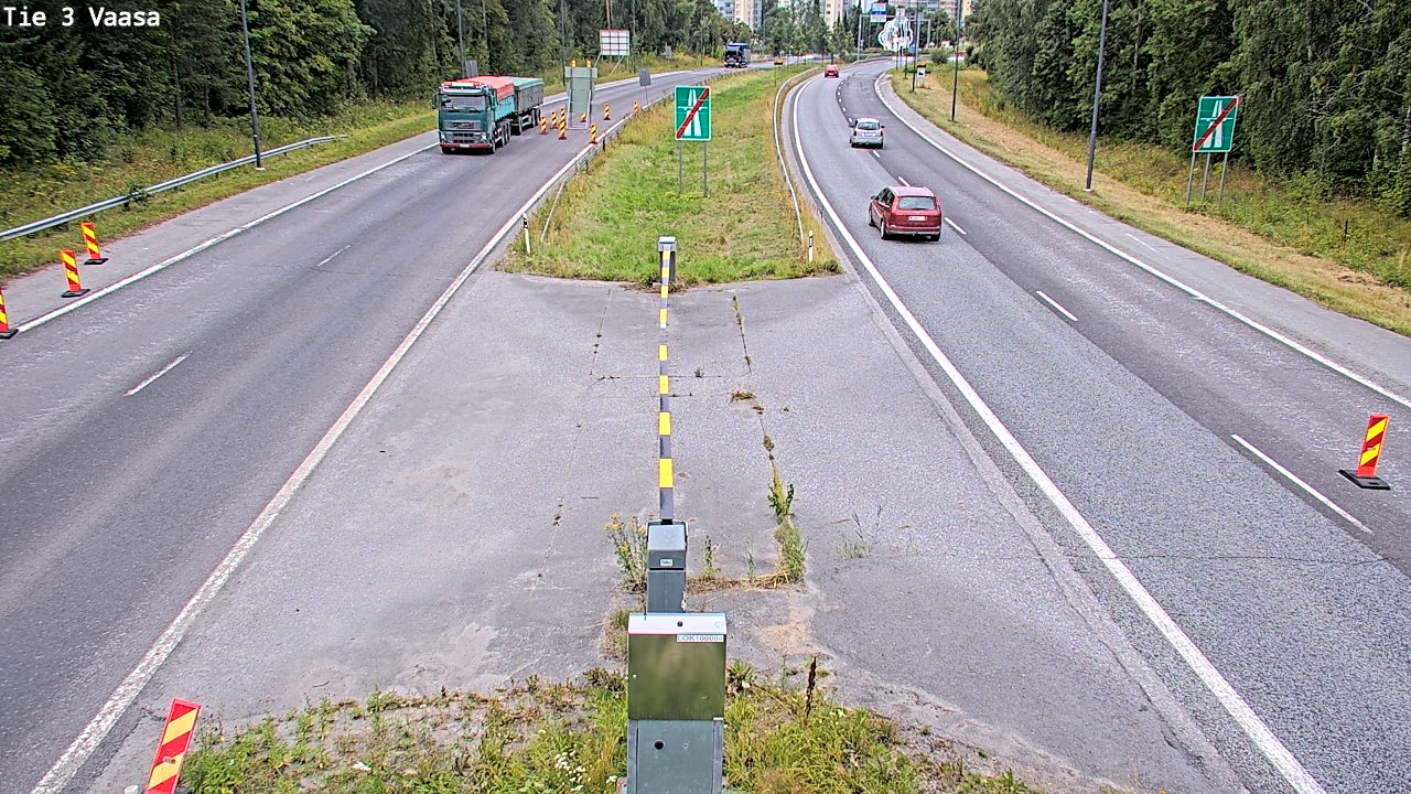 Kelikamerat Kuva Tie 3 Vaasa (puomi), Vaasa, Pohjanmaa