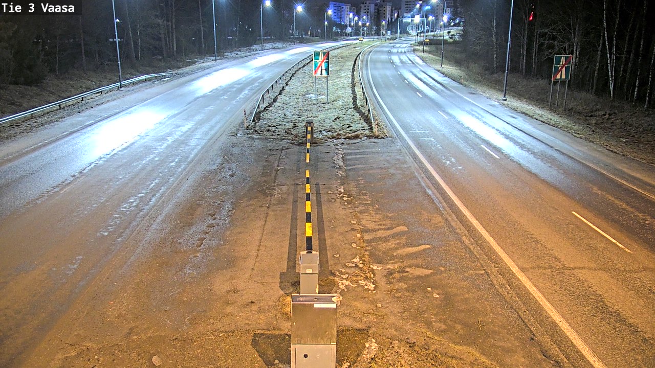 Kelikamerat Kuva Tie 3 Vaasa (puomi), Vaasa, Pohjanmaa