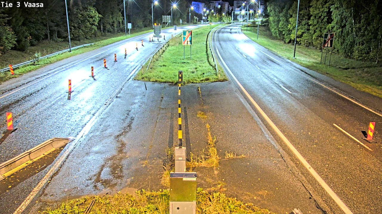 Kelikamerat Kuva Tie 3 Vaasa (puomi), Vaasa, Pohjanmaa