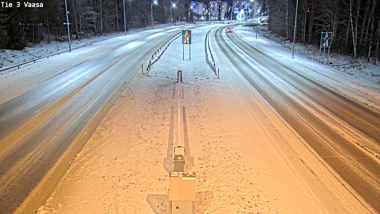 Kelikamerat Kuva Tie 3 Vaasa (puomi), Vaasa, Pohjanmaa