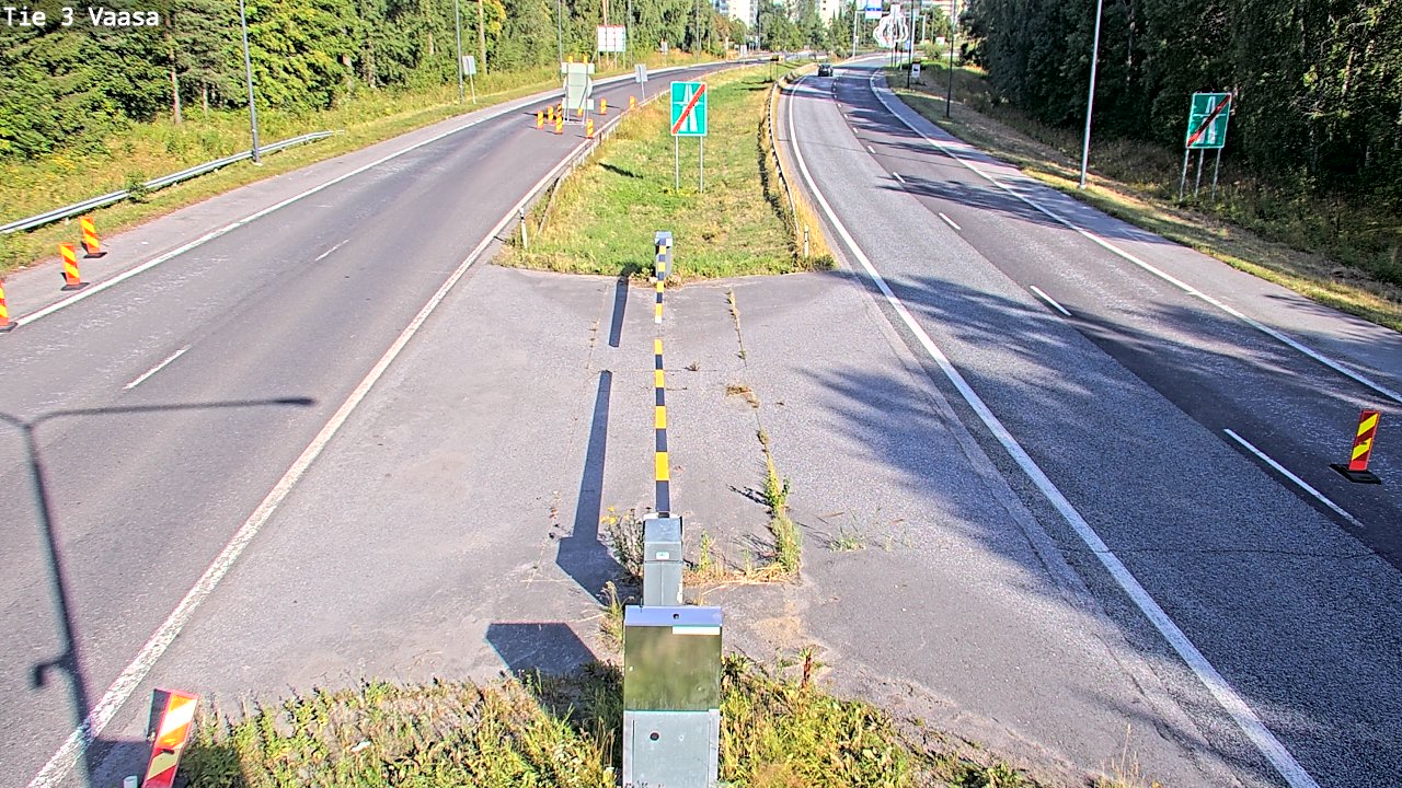 Kelikamerat Kuva Tie 3 Vaasa (puomi), Vaasa, Pohjanmaa