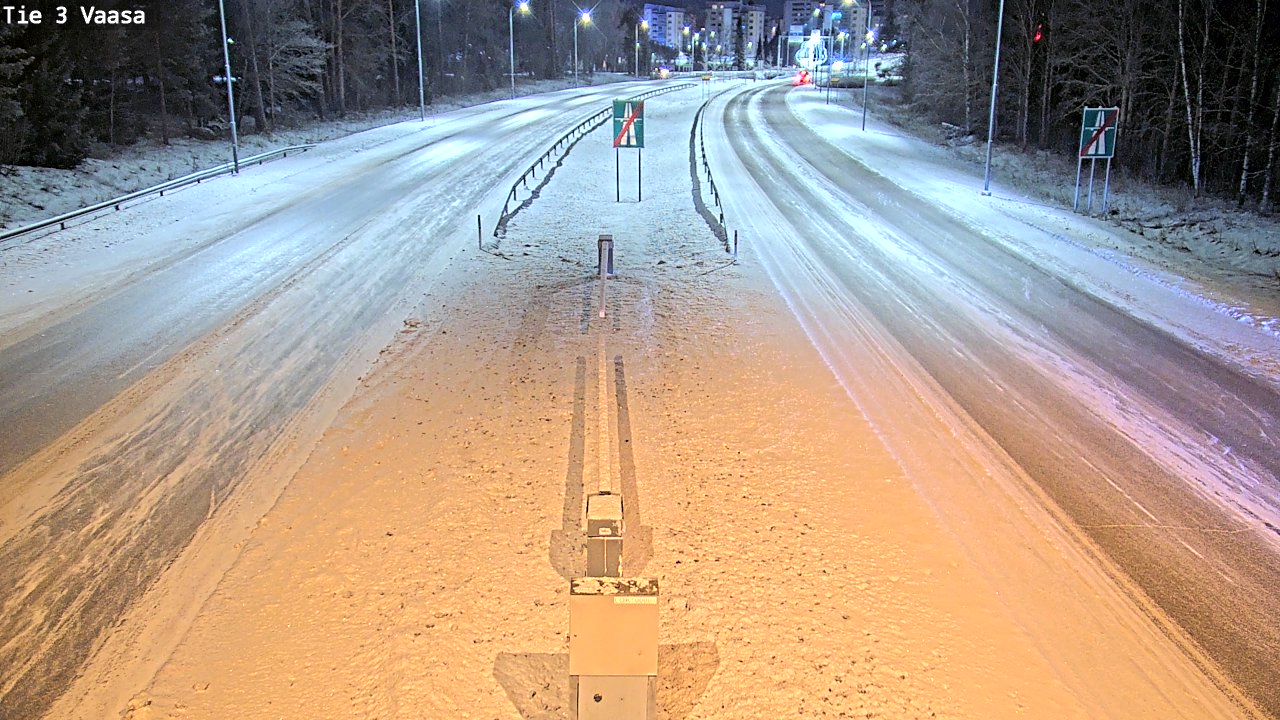 Kelikamerat Kuva Tie 3 Vaasa (puomi), Vaasa, Pohjanmaa