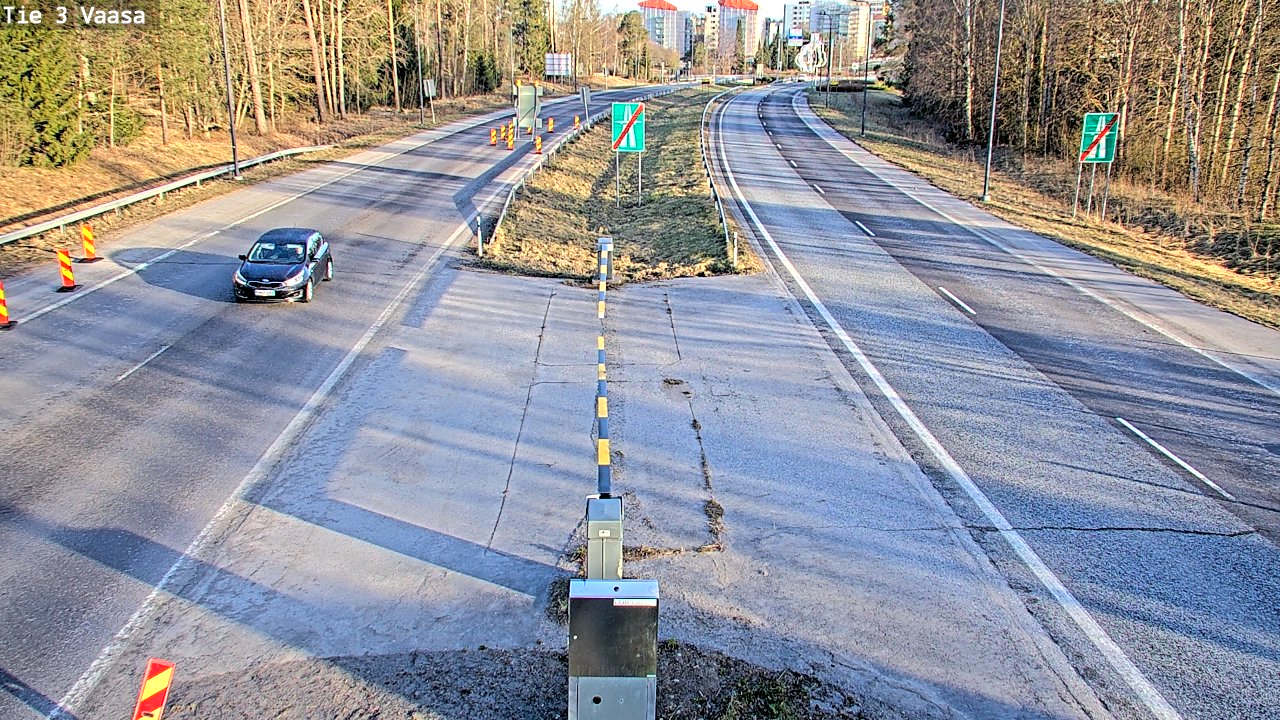 Weather Camera Image Tie 3 Vaasa (puomi), Vaasa, Pohjanmaa