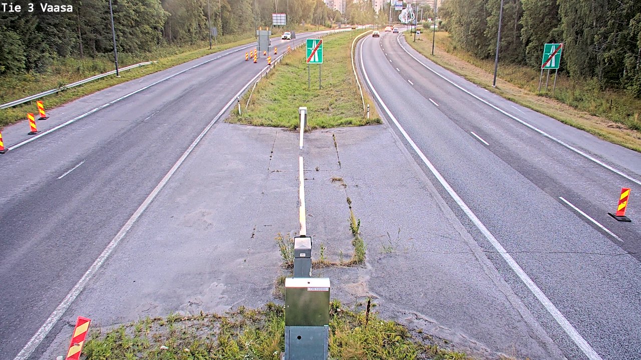 Kelikamerat Kuva Tie 3 Vaasa (puomi), Vaasa, Pohjanmaa
