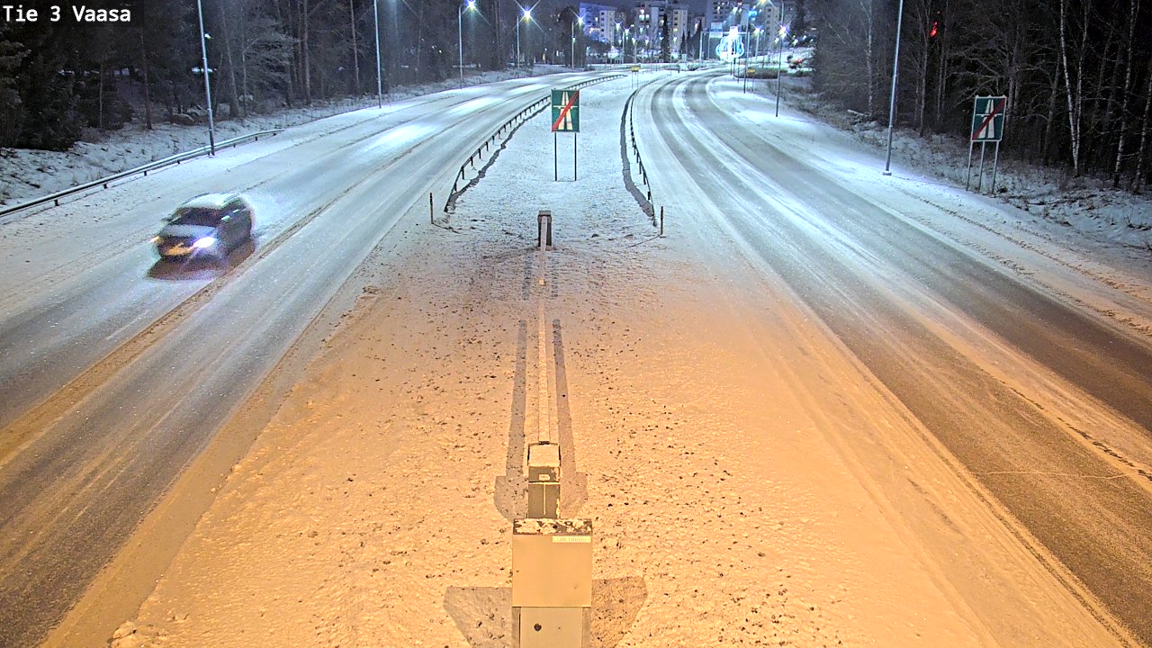 Kelikamerat Kuva Tie 3 Vaasa (puomi), Vaasa, Pohjanmaa