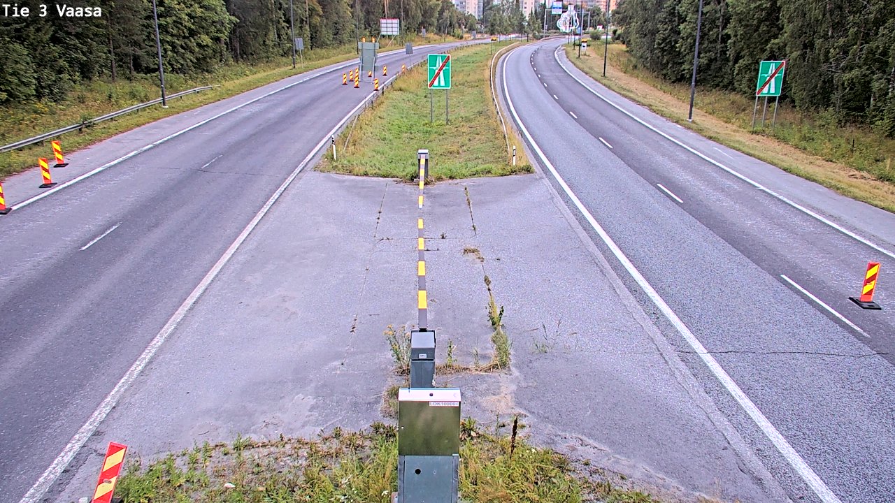 Weather Camera Image Tie 3 Vaasa (puomi), Vaasa, Pohjanmaa