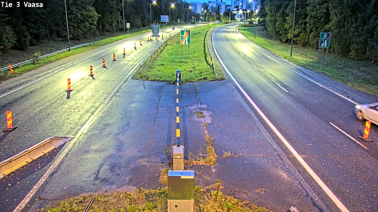 Kelikamerat Kuva Tie 3 Vaasa (puomi), Vaasa, Pohjanmaa